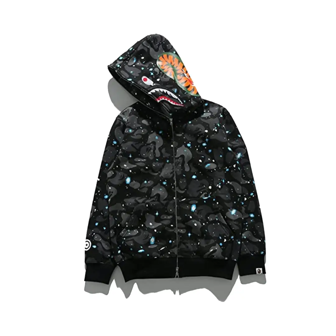 WGM Shark Space Camo Hoodie-OSI