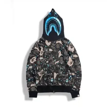 Star-spotted Shark Hoodie-OSI