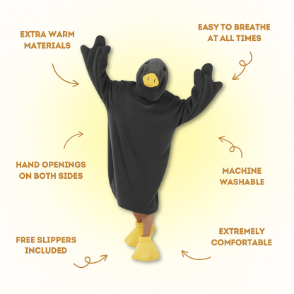 Snuggy Goose Hooded Fleece Robe™