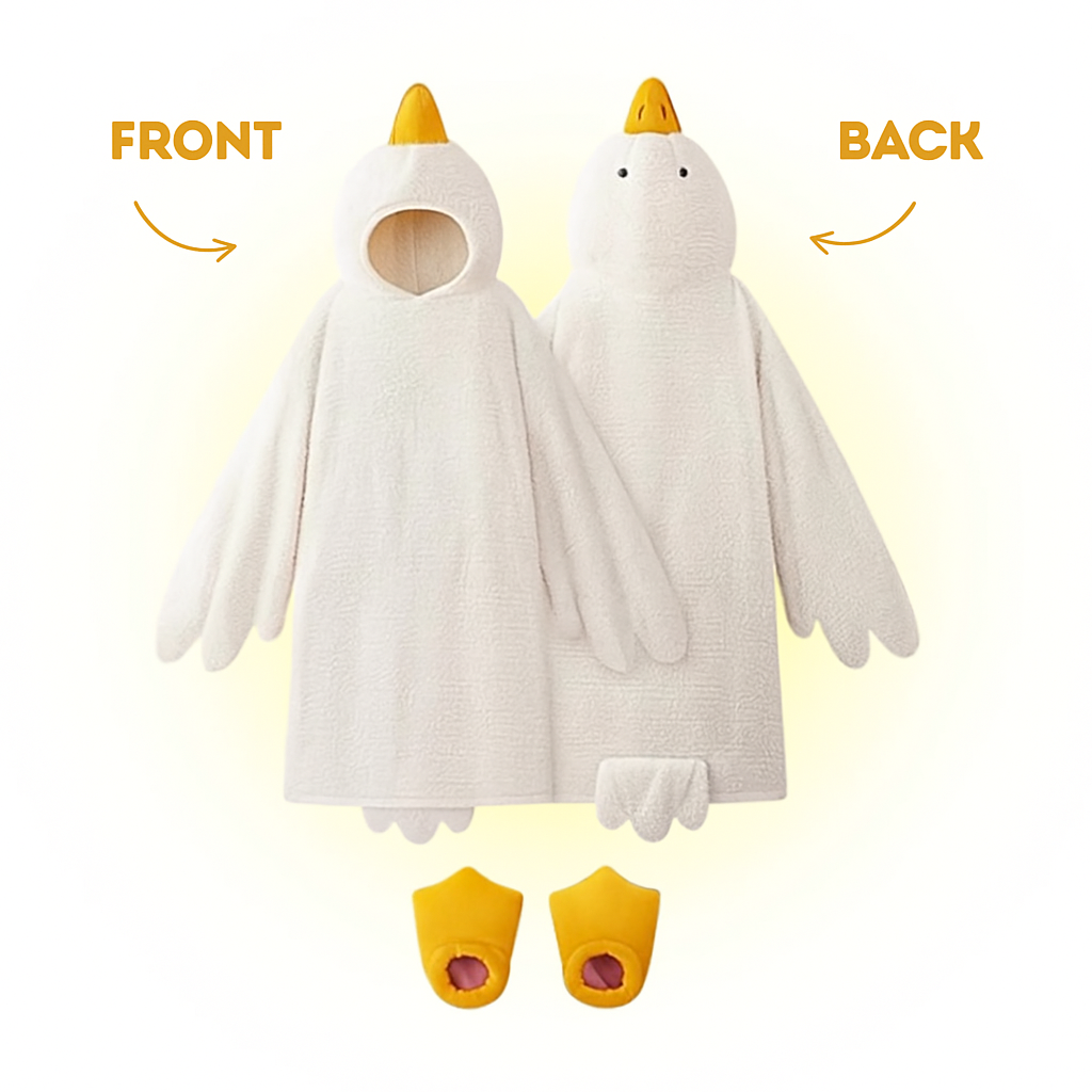 Snuggy Goose Hooded Fleece Robe™