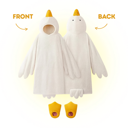Snuggy Goose Hooded Fleece Robe™