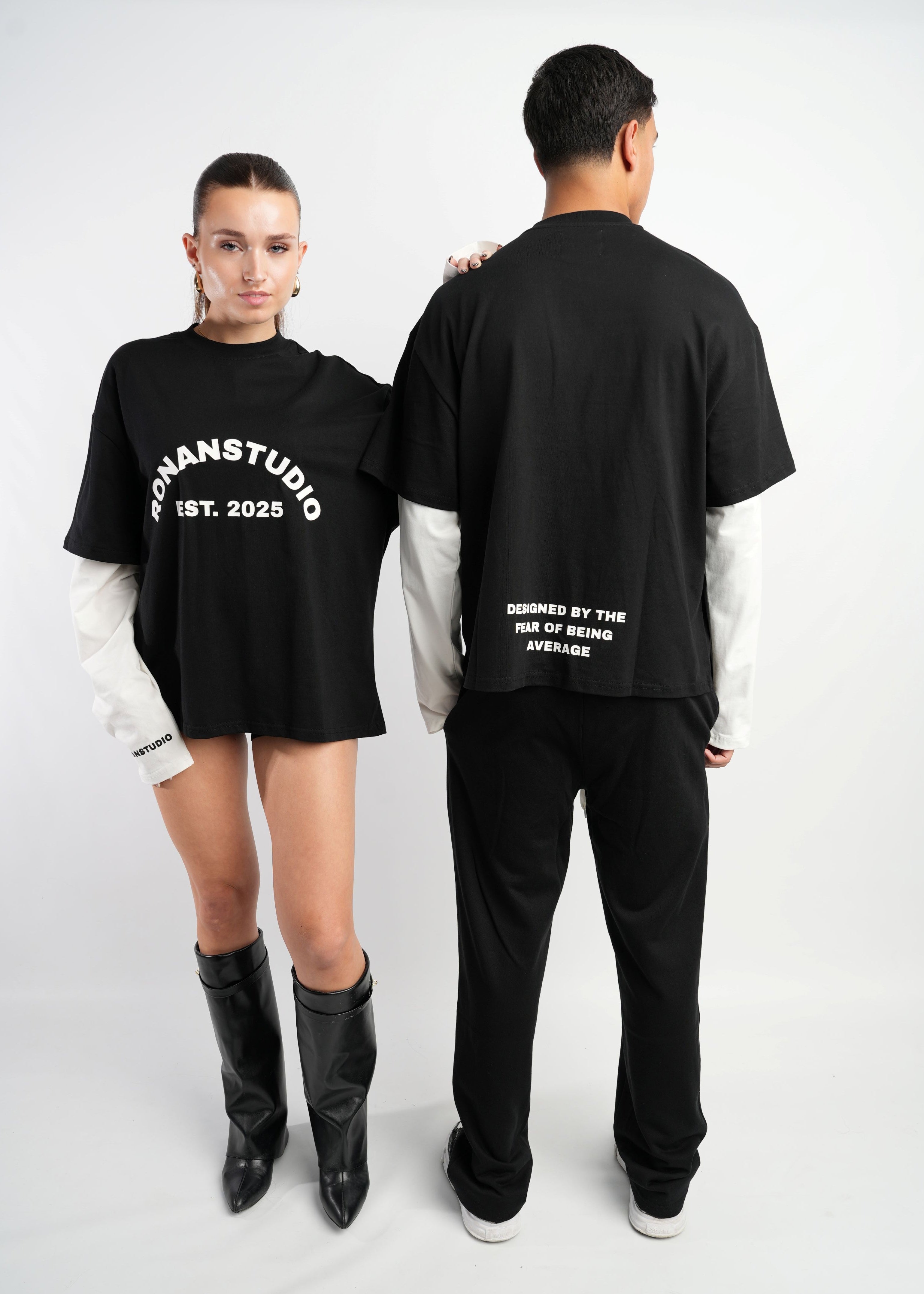 PRE-ORDER DOUBLE SLEEVE BLACK & WHITE