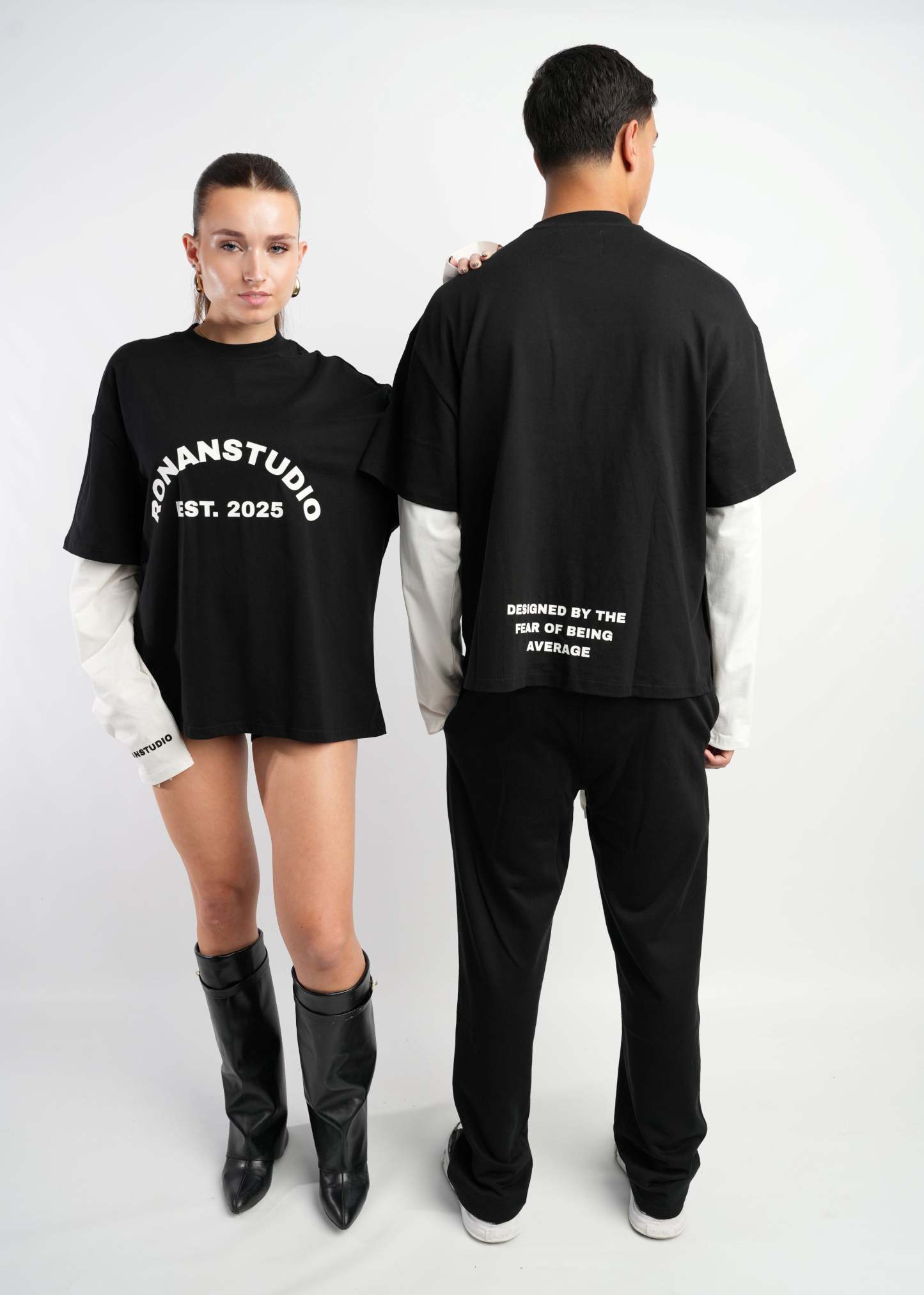 PRE-ORDER DOUBLE SLEEVE BLACK & WHITE