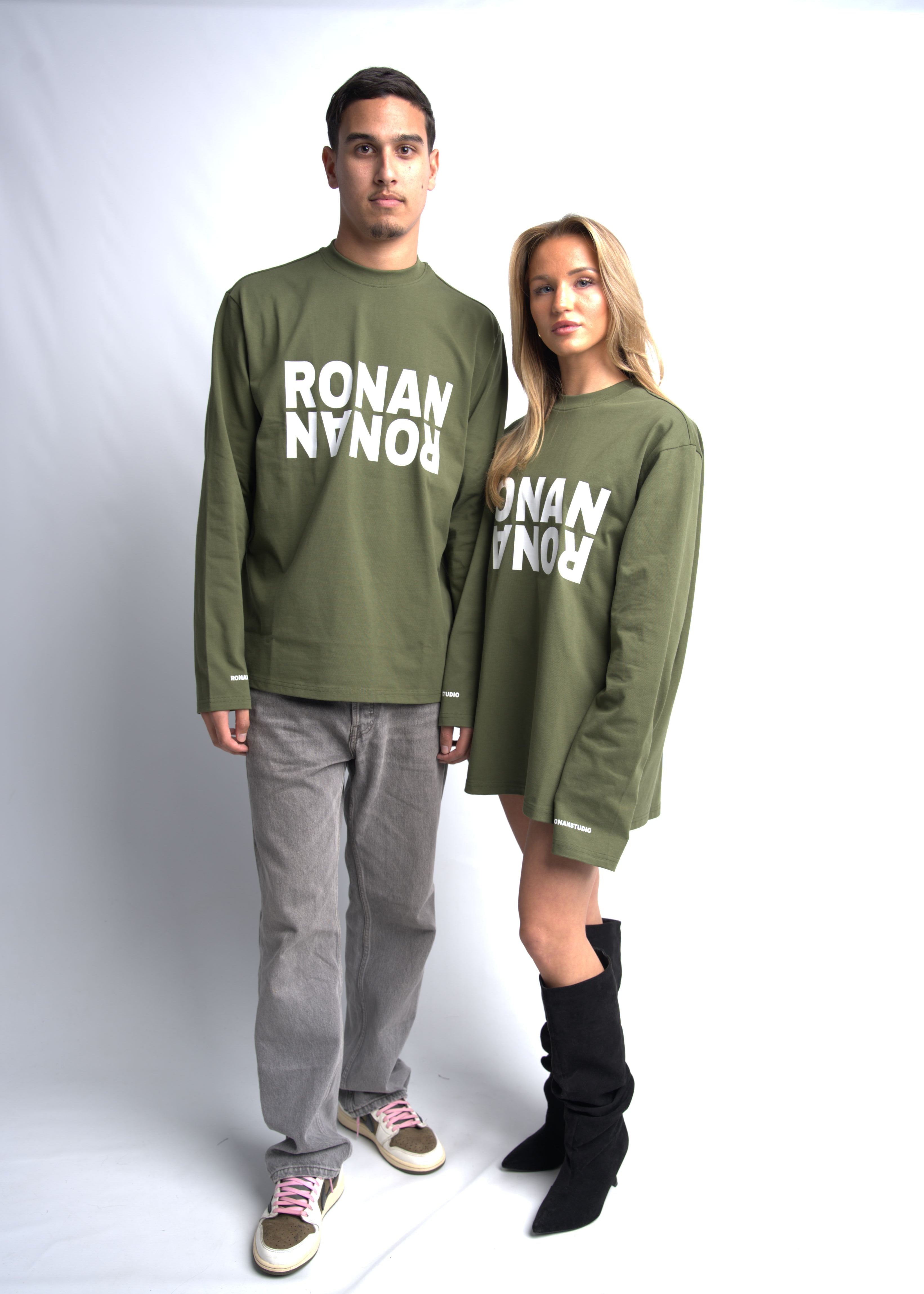 PRE-ORDER CLUB OVERSIZED LONGSLEEVE OLIVE GREEN