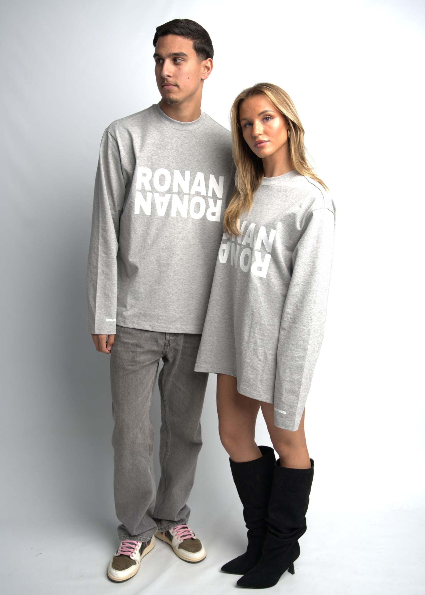PRE-ORDER CLUB OVERSIZED LONGSLEEVE GREY