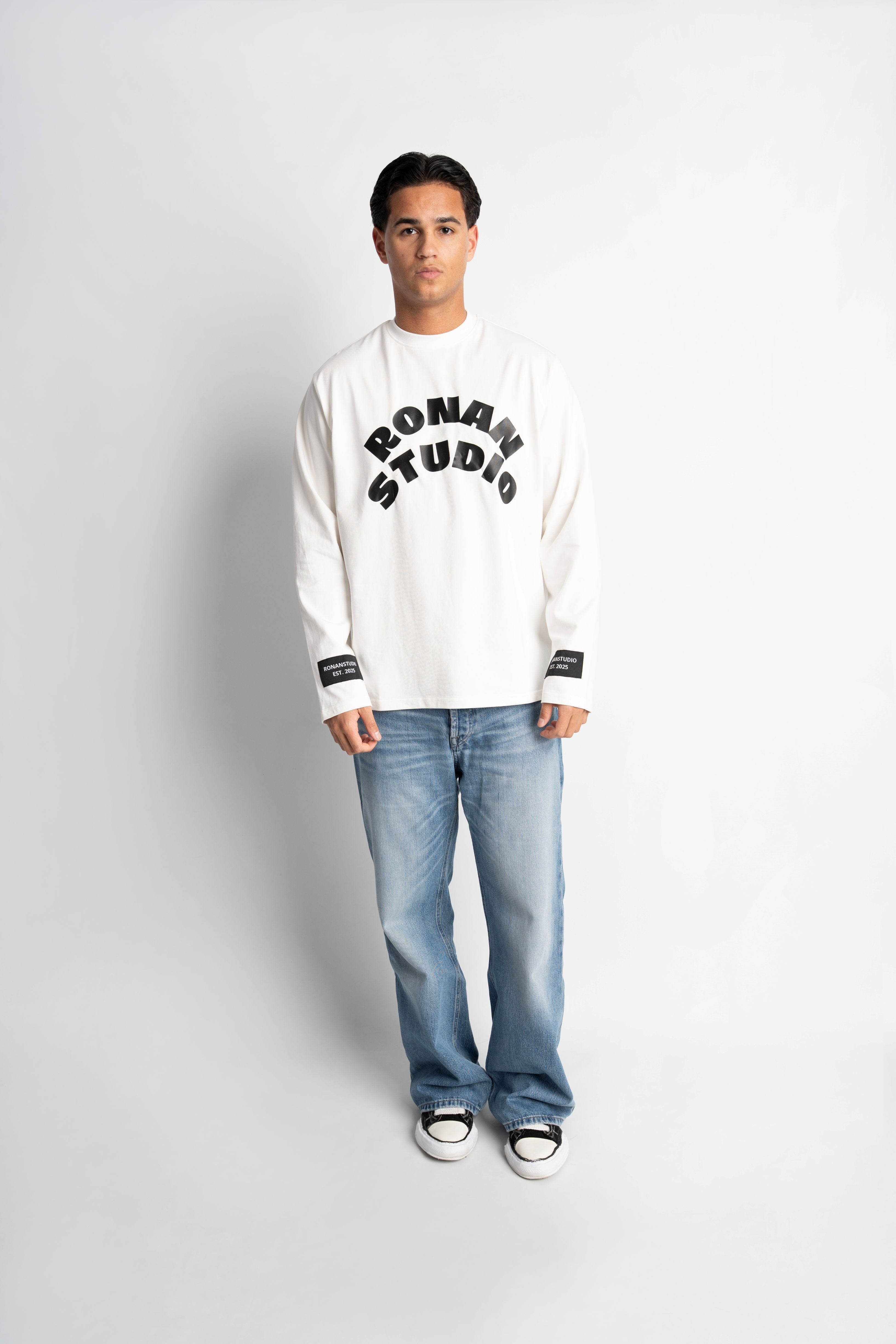 PRE-ORDER RS ARC LONGSLEEVE WHITE