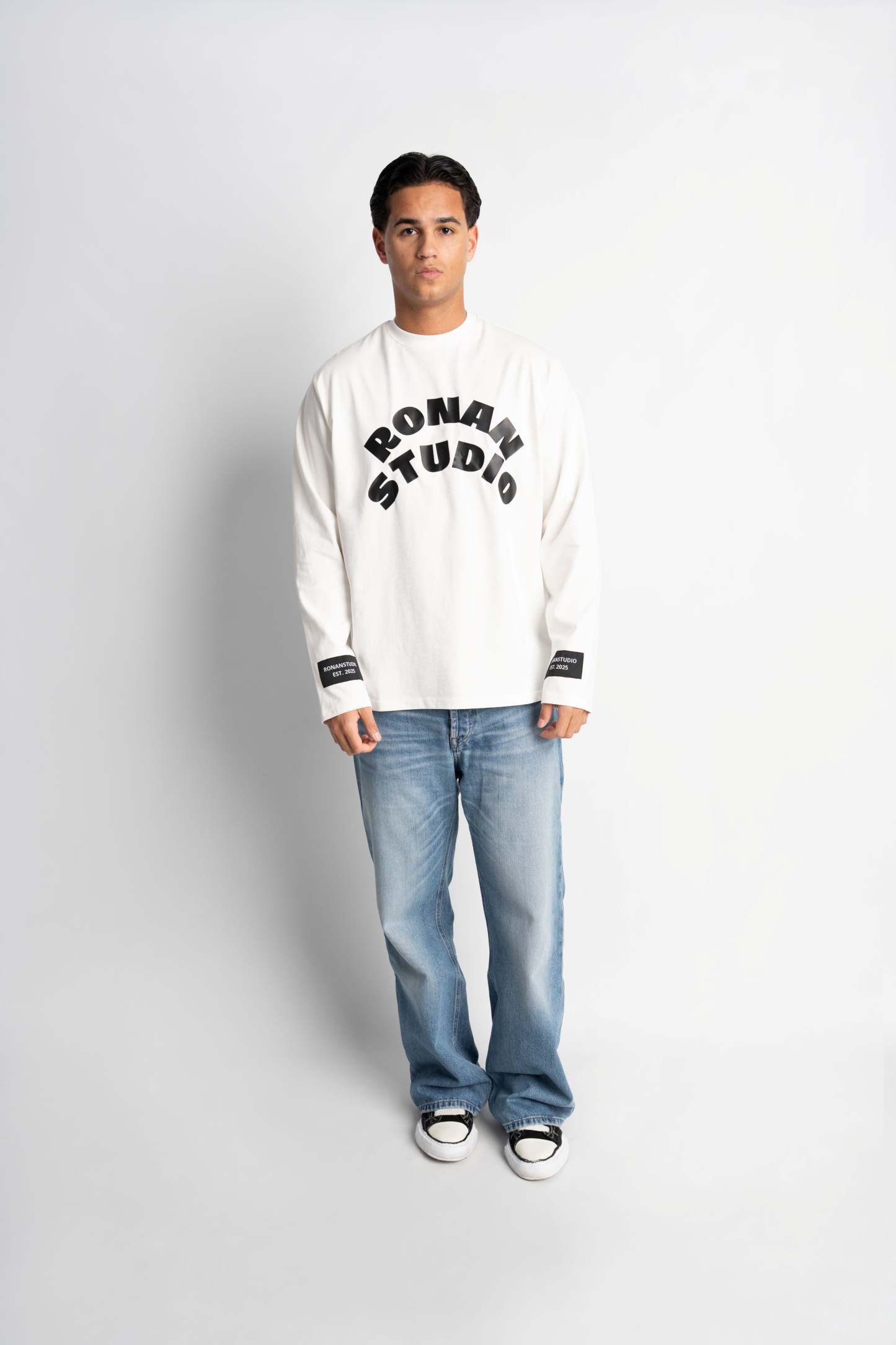 PRE-ORDER RS ARC LONGSLEEVE WHITE