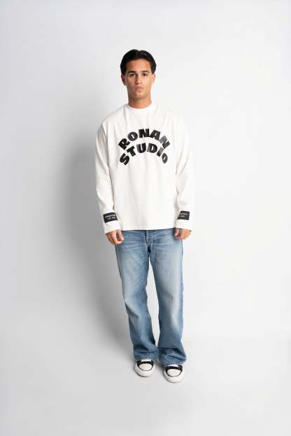 PRE-ORDER RS ARC LONGSLEEVE WHITE