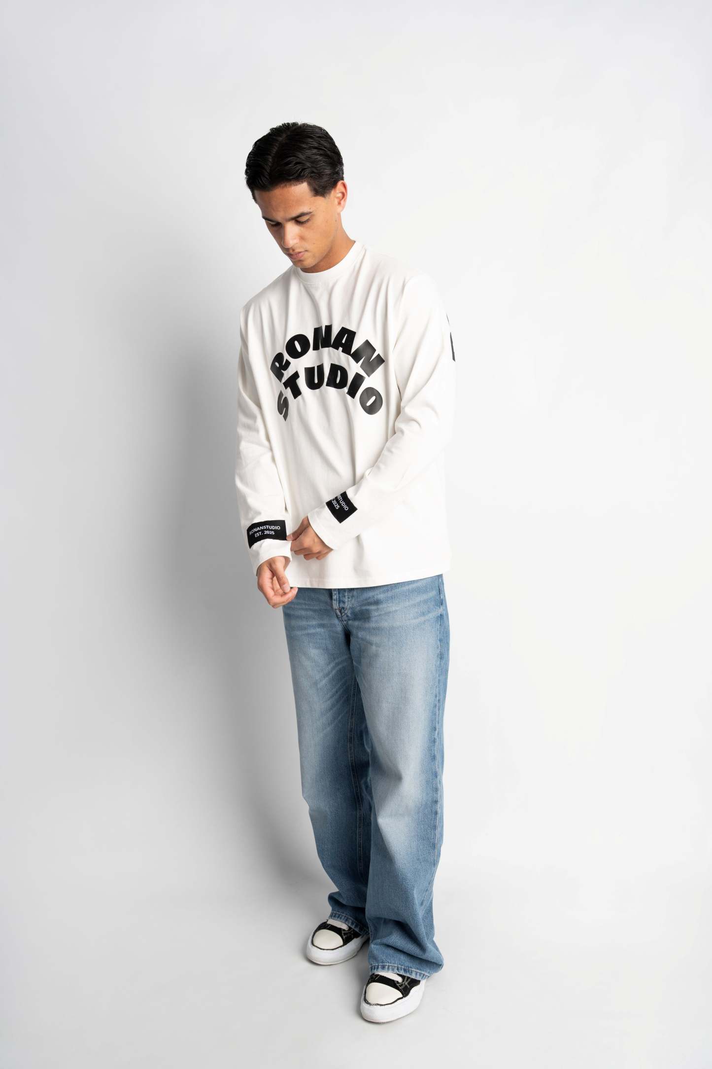 PRE-ORDER RS ARC LONGSLEEVE WHITE