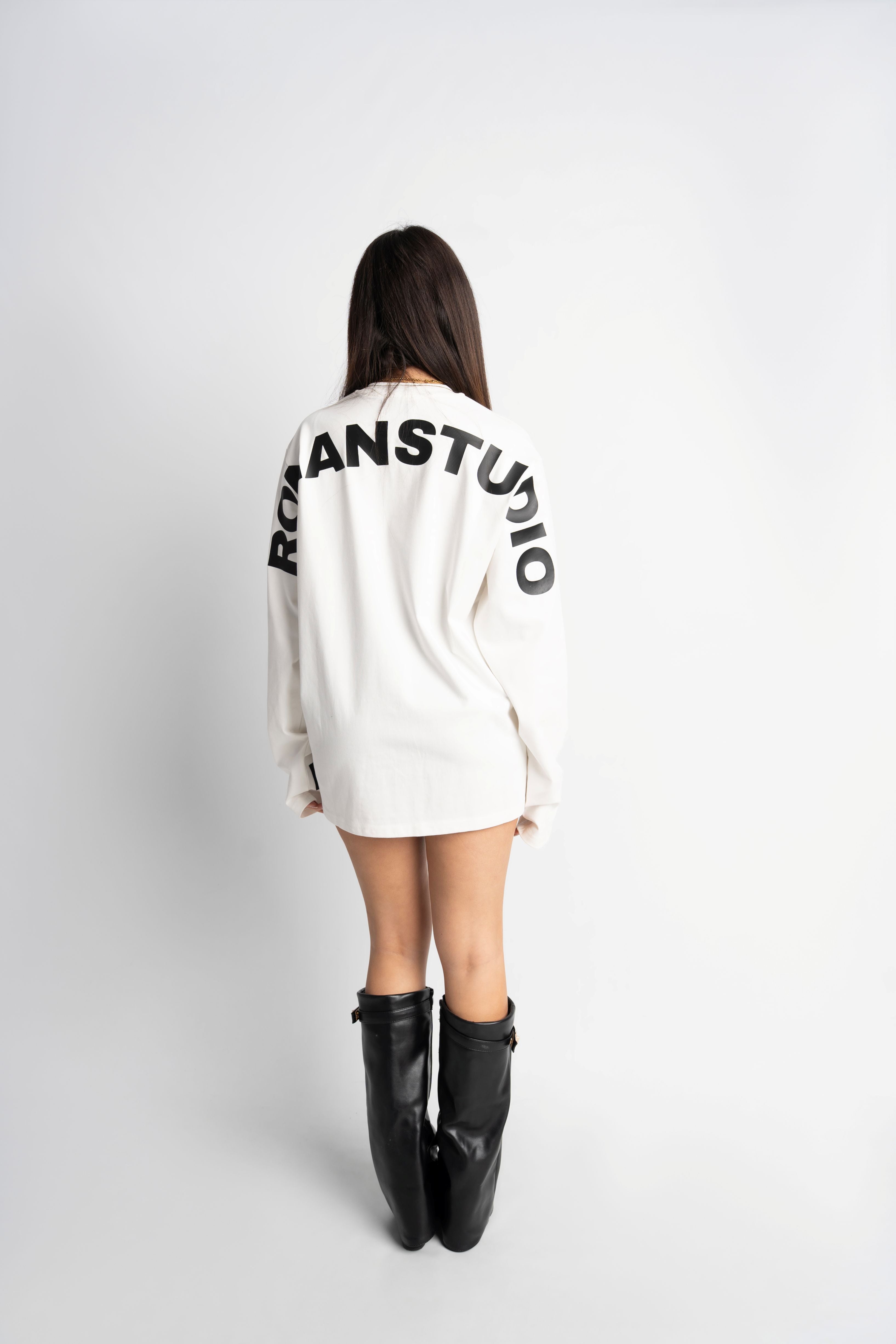 PRE-ORDER RS ARC LONGSLEEVE WHITE