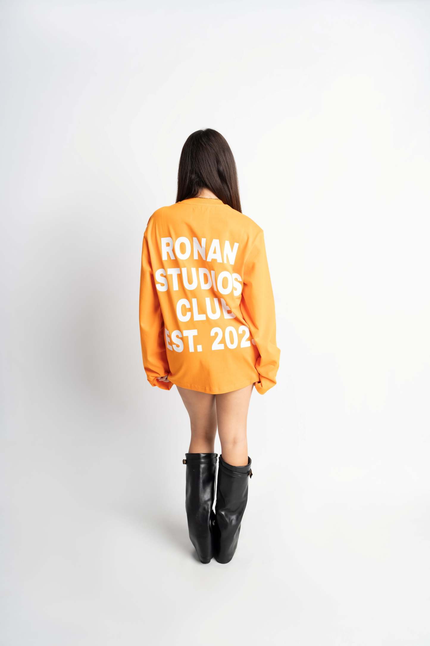 PRE-ORDER CLUB OVERSIZED LONGSLEEVE ORANGE