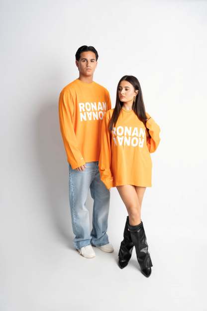 PRE-ORDER CLUB OVERSIZED LONGSLEEVE ORANGE