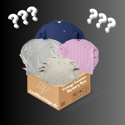 Premium Vintage Sweater Mystery Box (bis zu 3 Sweater)