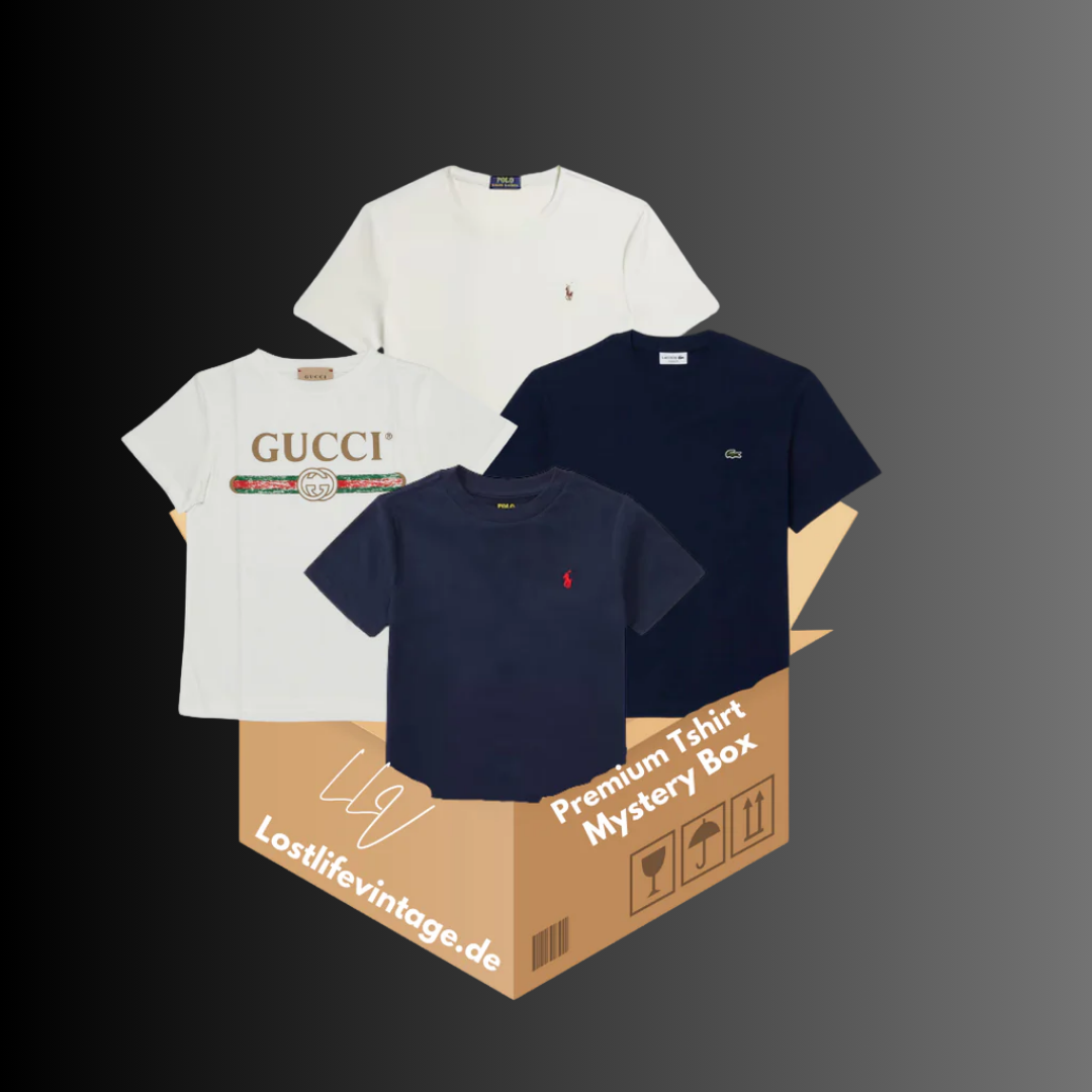 Premium Vintage T-Shirt Mystery Box (bis zu 3 T-Shirts)