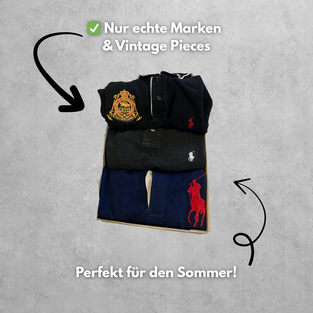 Premium Vintage Ralph Lauren Mystery Box (LIMITIERT) (bis zu 3 Ralph Lauren Oberteile)