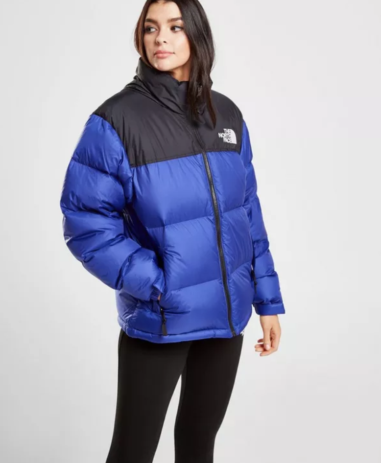 Royal Blue Puffer Jacket