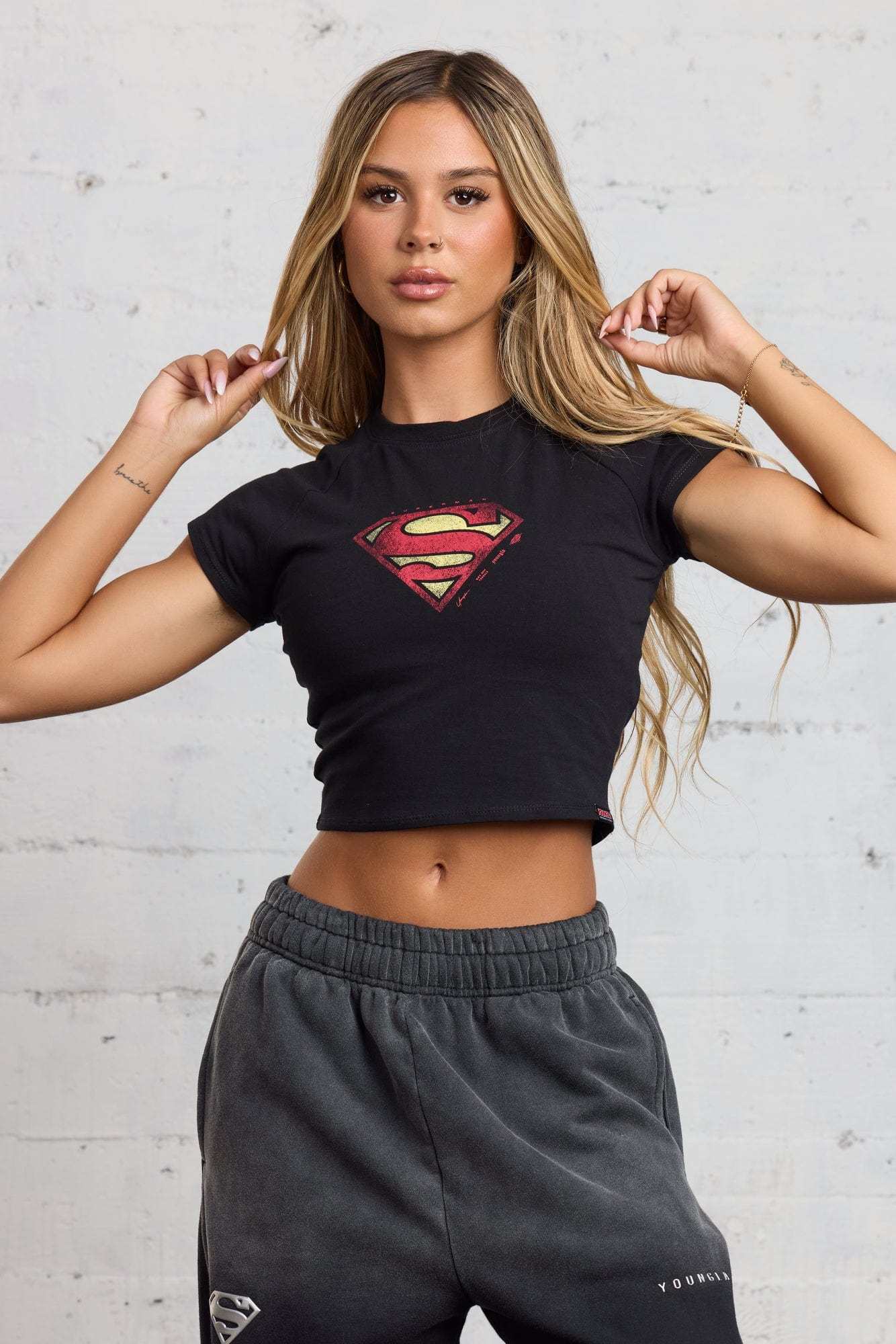 W492 Superman Baby Tee