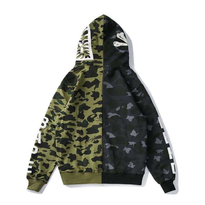 x Nbhd Shark Camo Hoodie-OSI