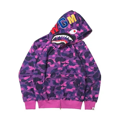 Abc  Camo Shark Hoodie-OSI