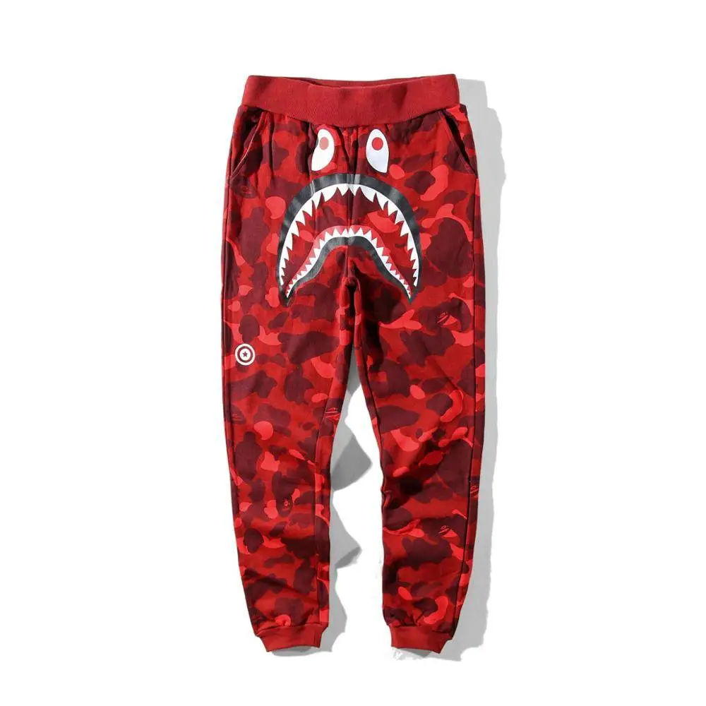 Multi-Camo Shark Slim Pants-OSI