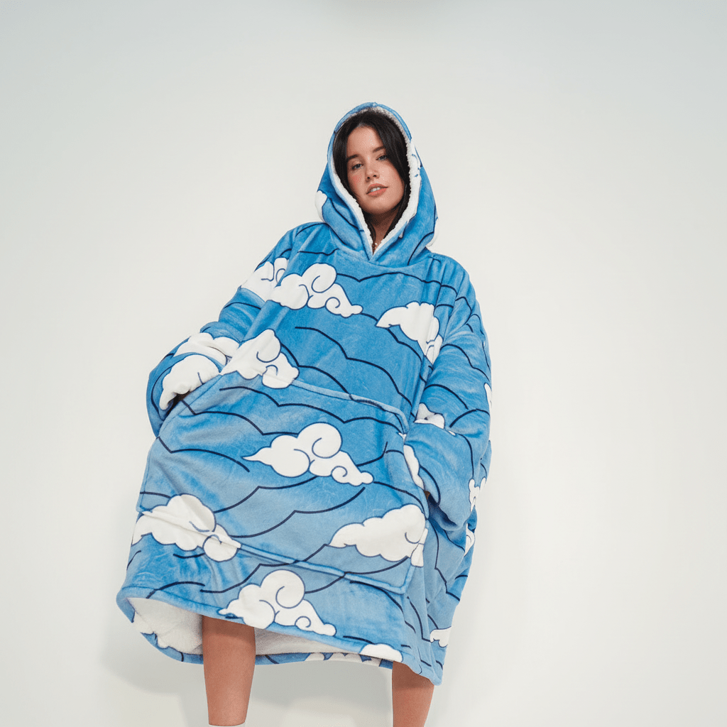 Water Hashira Blanket Hoodie - Demon Slayer