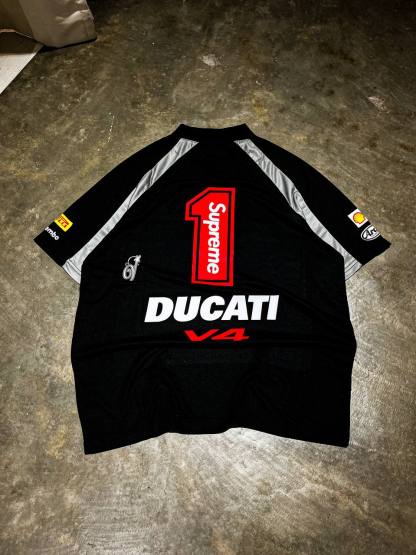 Supreme x Ducati Football tee