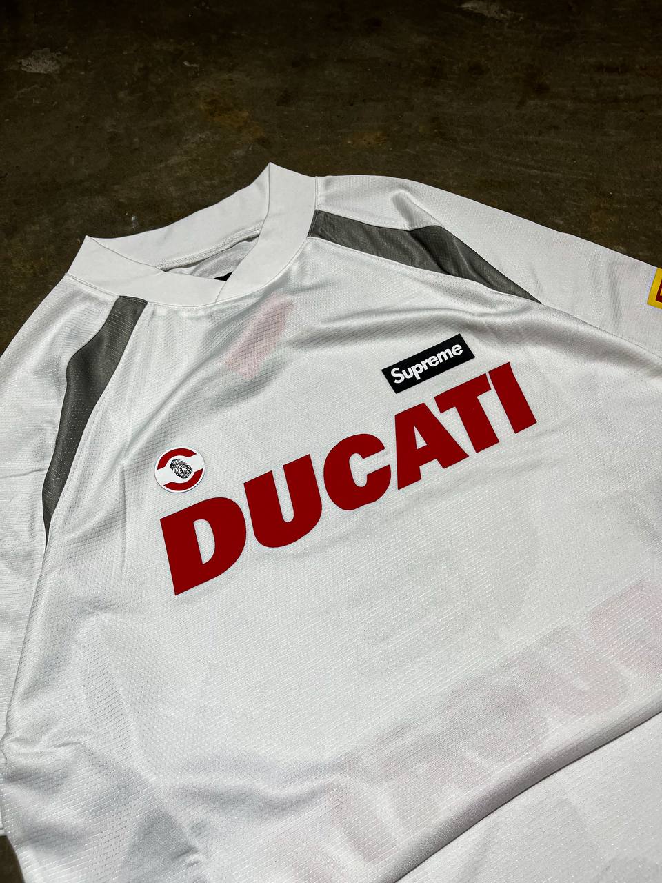 Supreme x Ducati Football tee