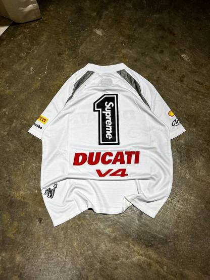 Supreme x Ducati Football tee