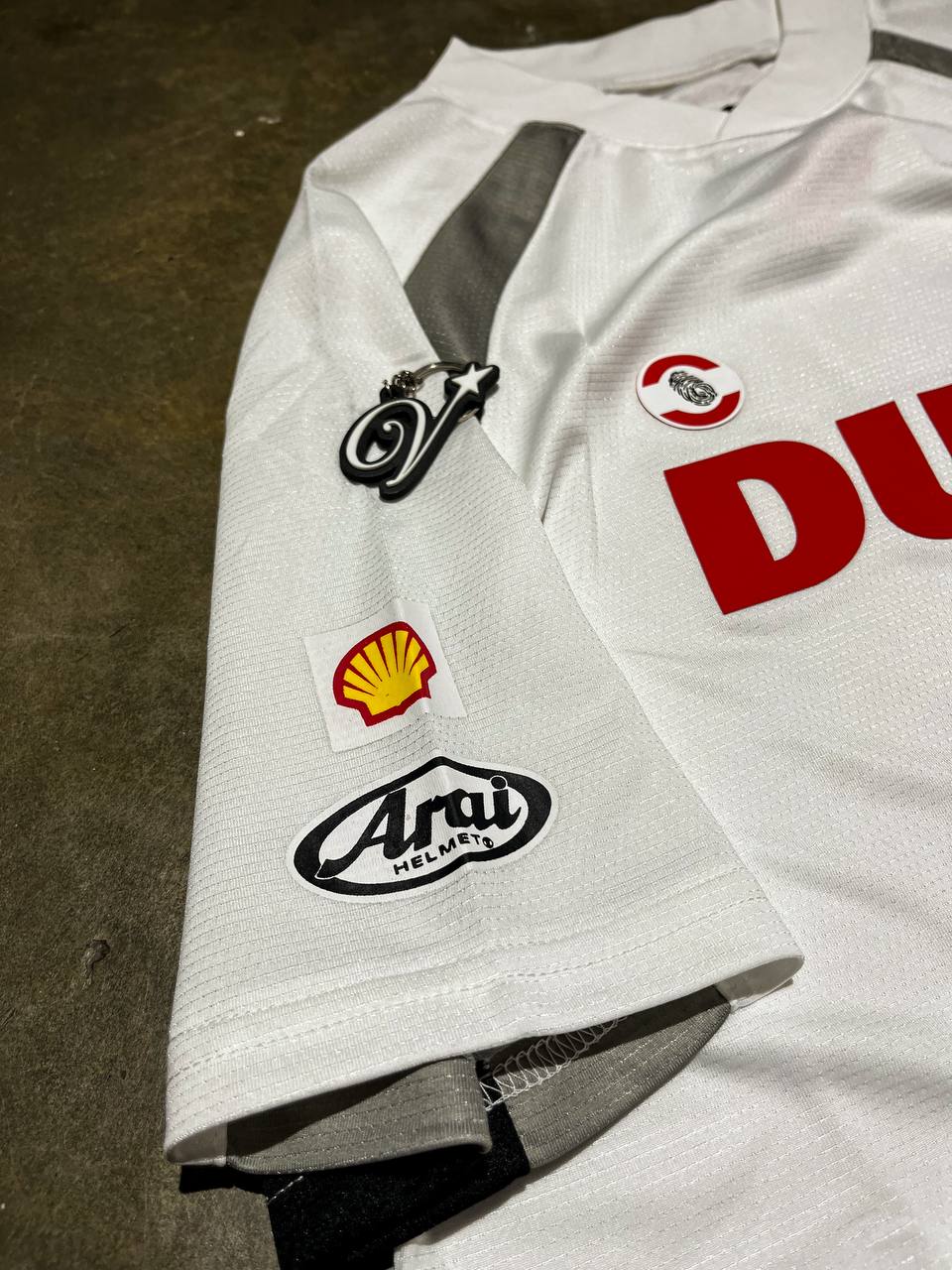 Supreme x Ducati Football tee