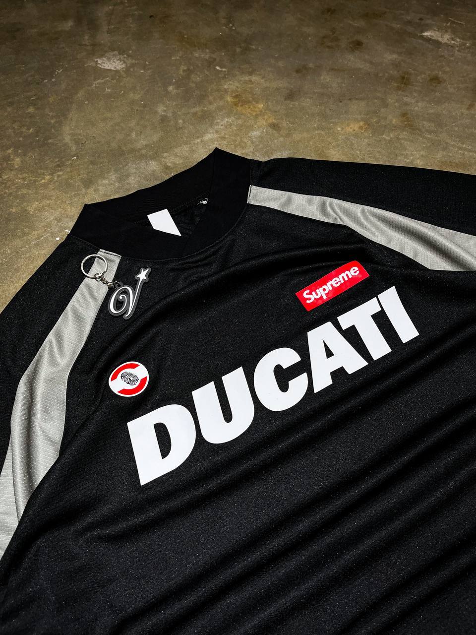 Supreme x Ducati Football tee