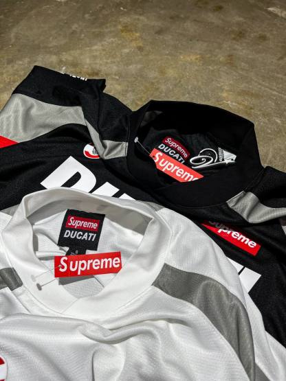Supreme x Ducati Football tee