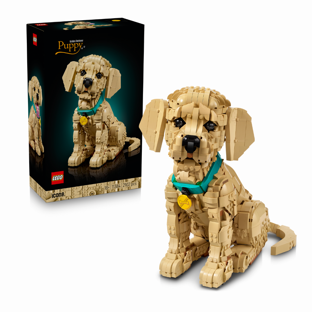 LEGO Golden Retriever Puppy  2,102-piece 