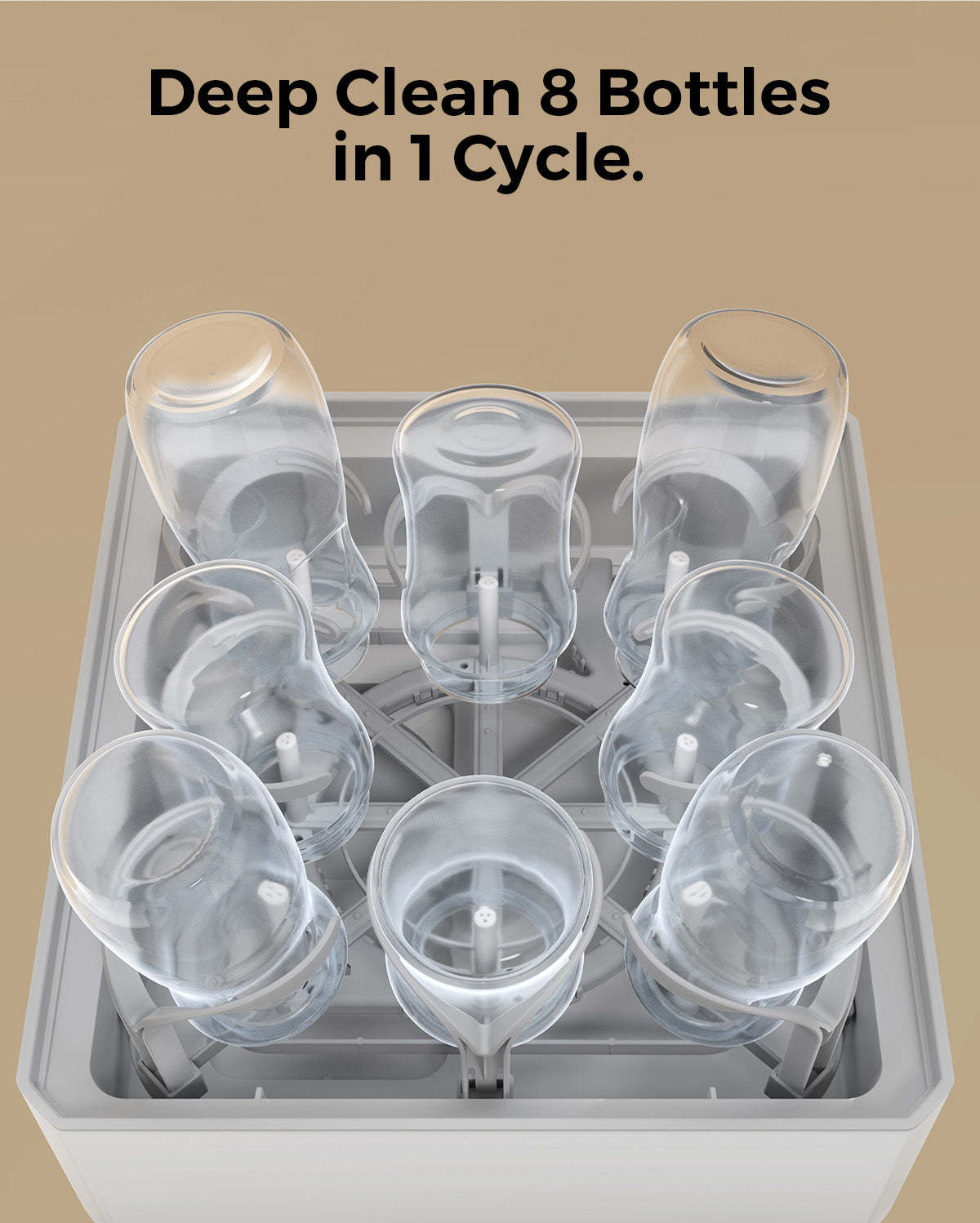 Momcozy DeepClean Baby Bottle Washer (D8)