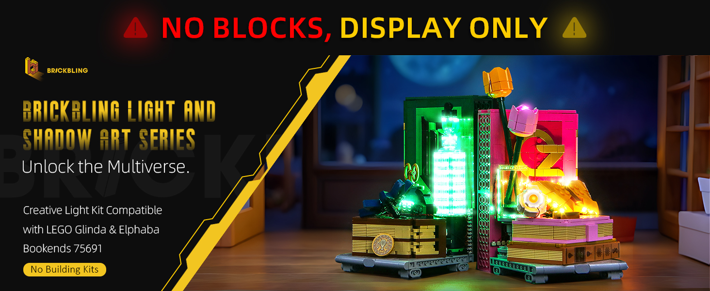 Lego Wicked Glinda &amp; Elphaba Bookends