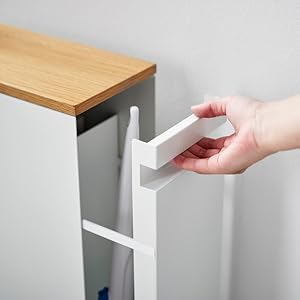Pull-Out Bathroom Storage Cabinet displayed in a modern home