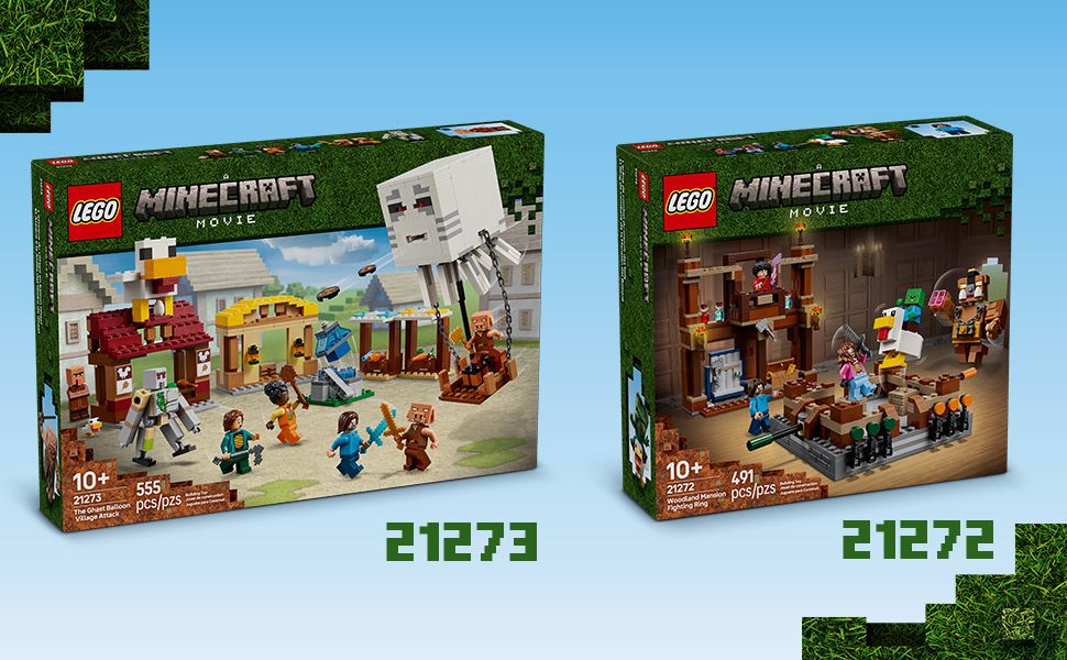 Expand the LEGO Minecraft creativity