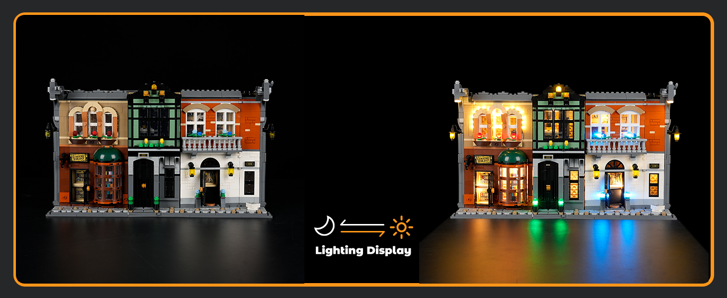 LIGHTAILING Light for Lego 10351 Sherlock-Holmes: Book-Nook