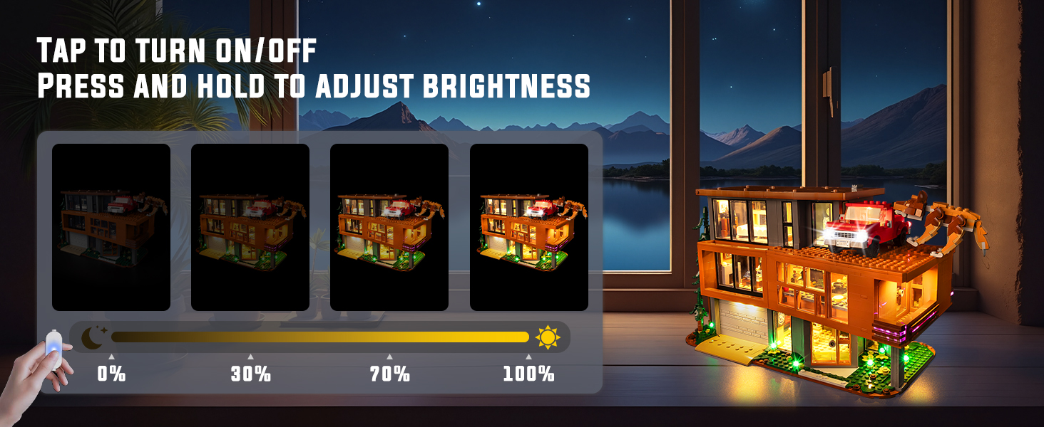 led light kie for lego 21354