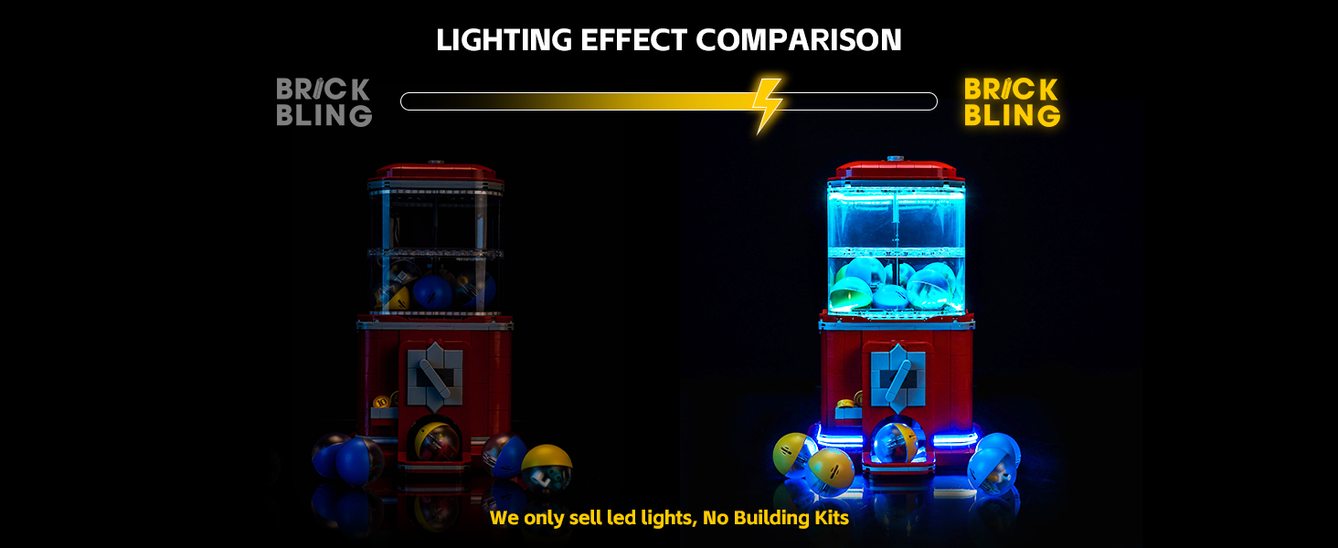 Lego Vending Machine light