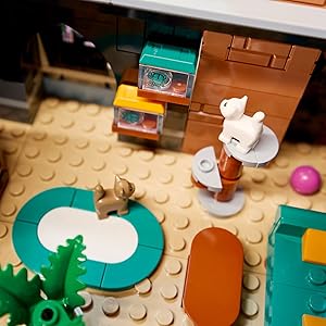 Tudor Corner features an apartment living space with pets