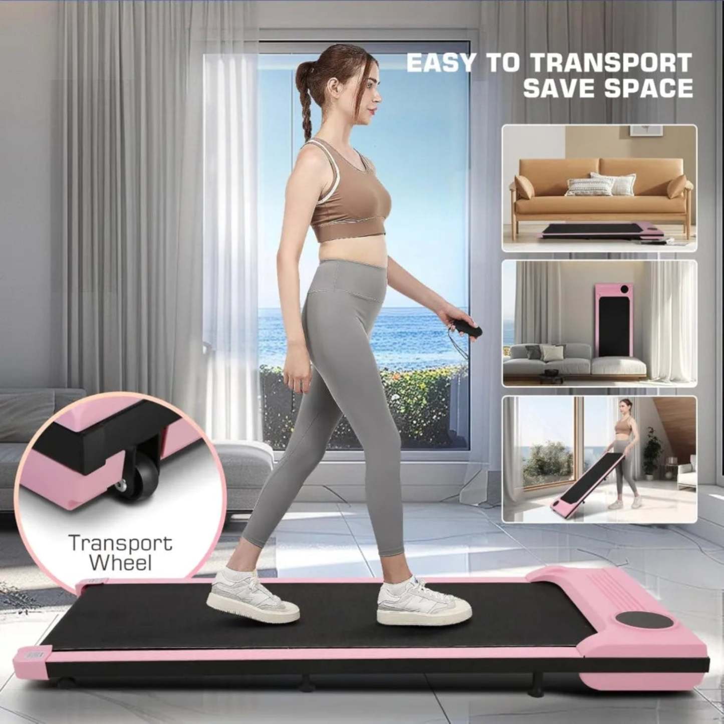Lumen Foldable Treadmill