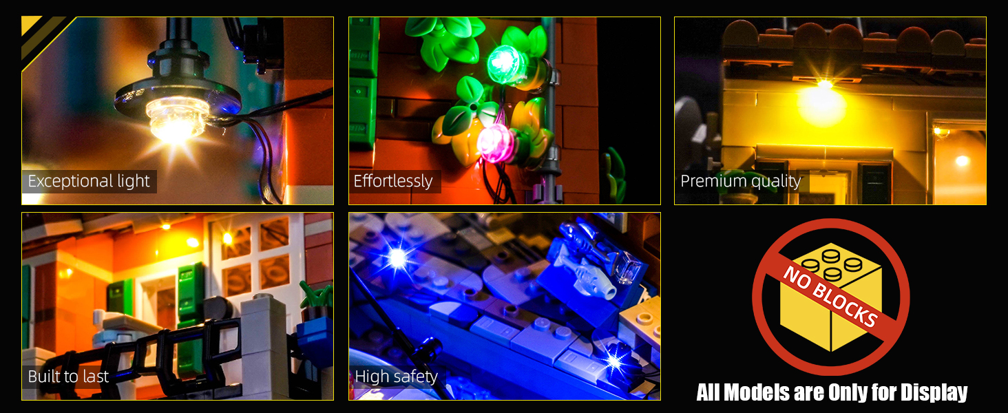 Italian Riviera Lego light