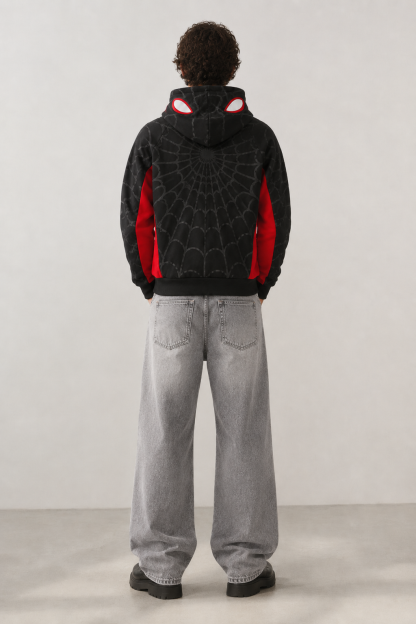 Classic Spider Print Hoodie