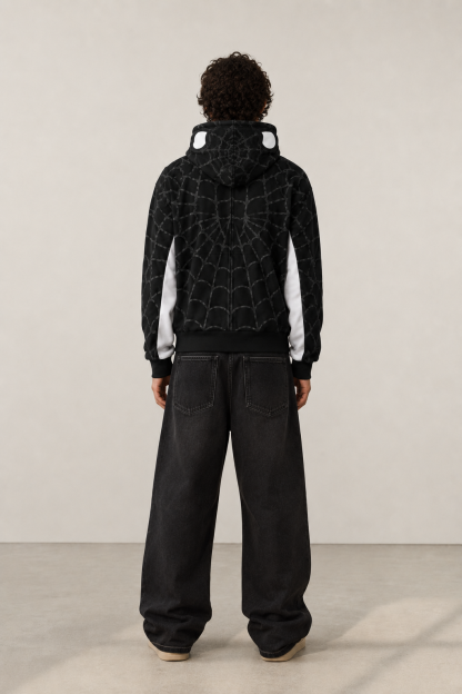 Classic Spider Print Hoodie