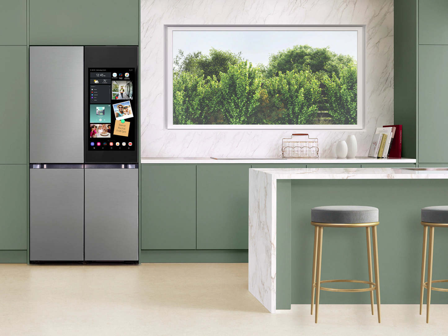 Bespoke AI 4-Door Flex™ Refrigerator