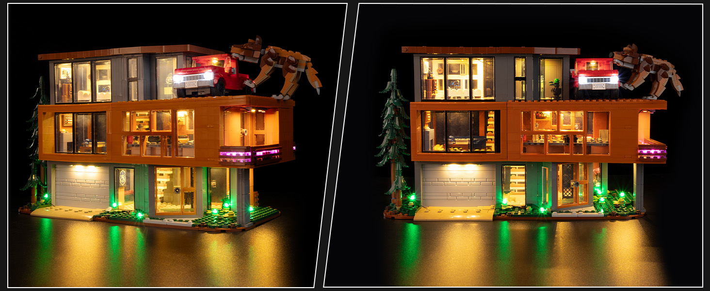 led light kie for lego 21354