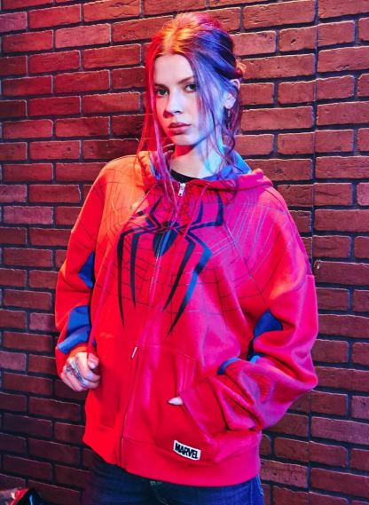 Brand New Day Spider-Man Girls Oversized Hoodie
