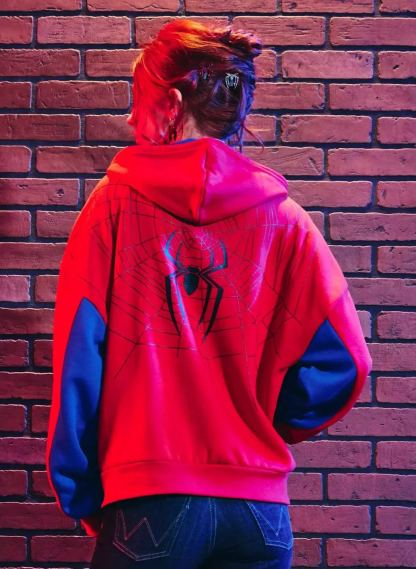 Brand New Day Spider-Man Girls Oversized Hoodie