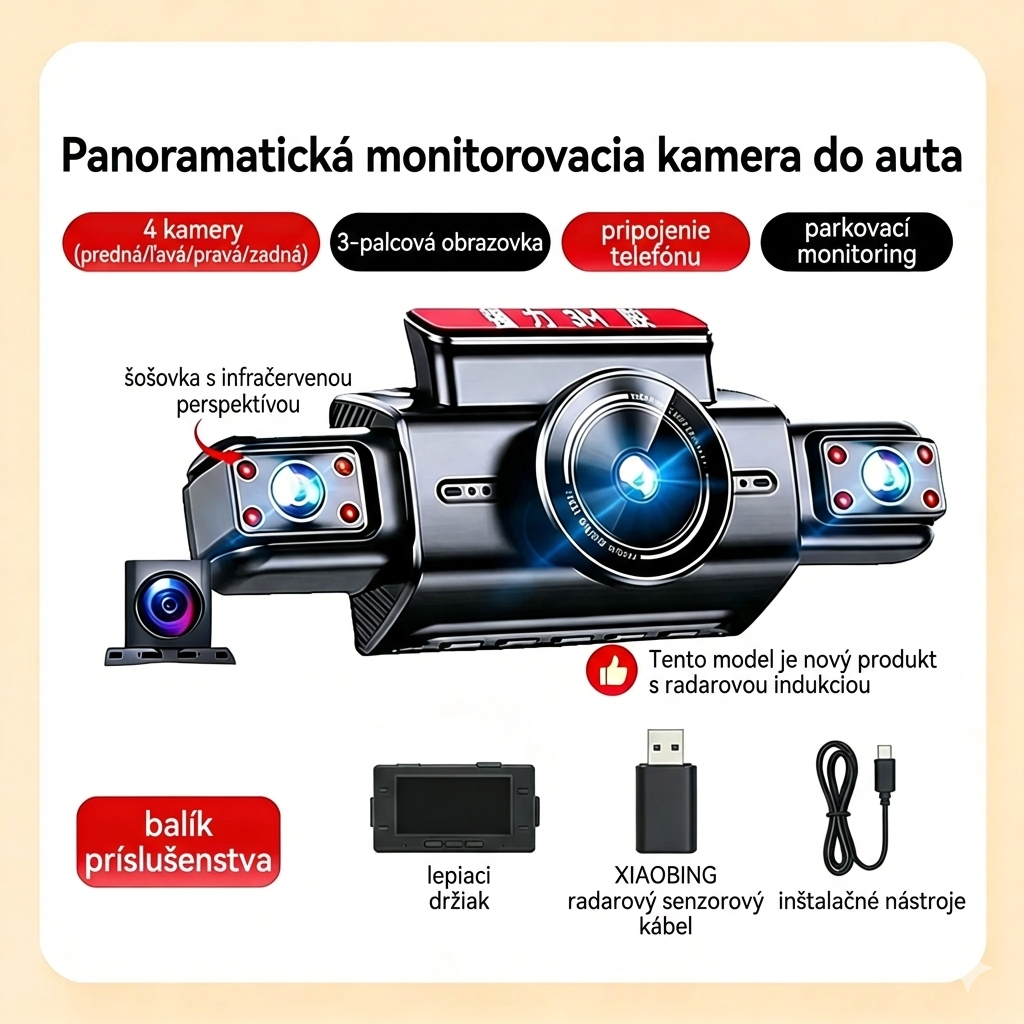 Systém palubnej kamery Garmin 2026 so štyrmi kamerami a priestorovým zobrazením – Maximálna ochrana a inteligentná jazda, ktorá vás sprevádza na každej ceste.