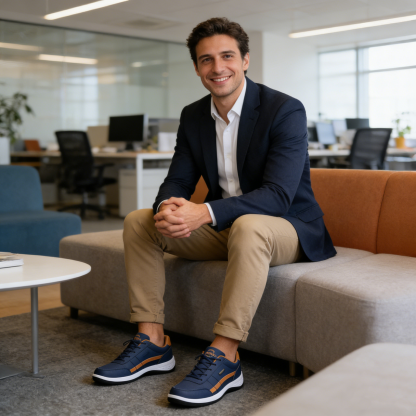 【🎁Offerta a tempo limitato】Scarpe ortopediche di lusso, morbide e comode👞 Realizzate in pelle scamosciata italiana (offrono supporto all'arco plantare e alleviano il dolore al piede)✅